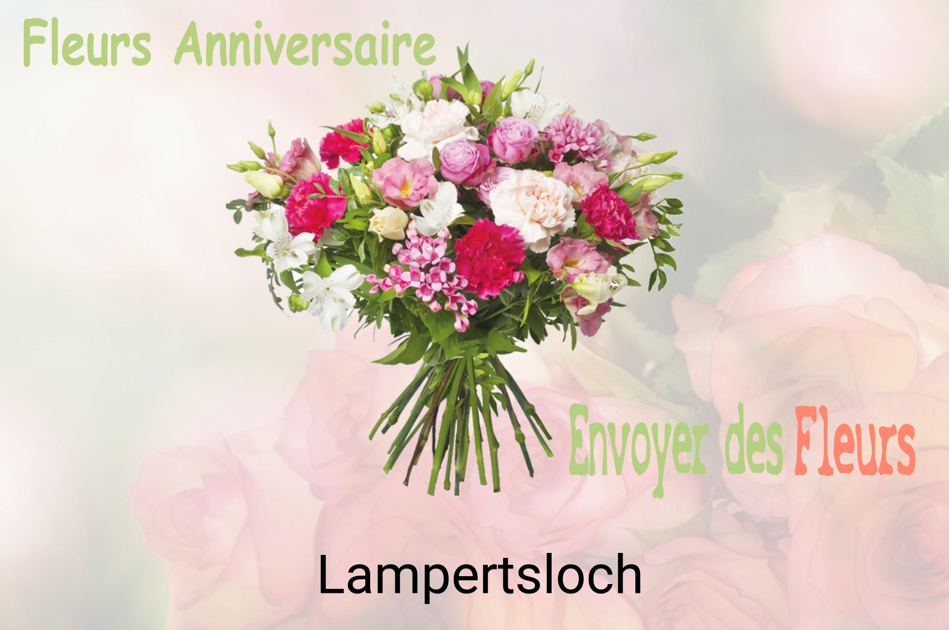 Bouquet de fleurs d’anniversaire livré à Lampertsloch