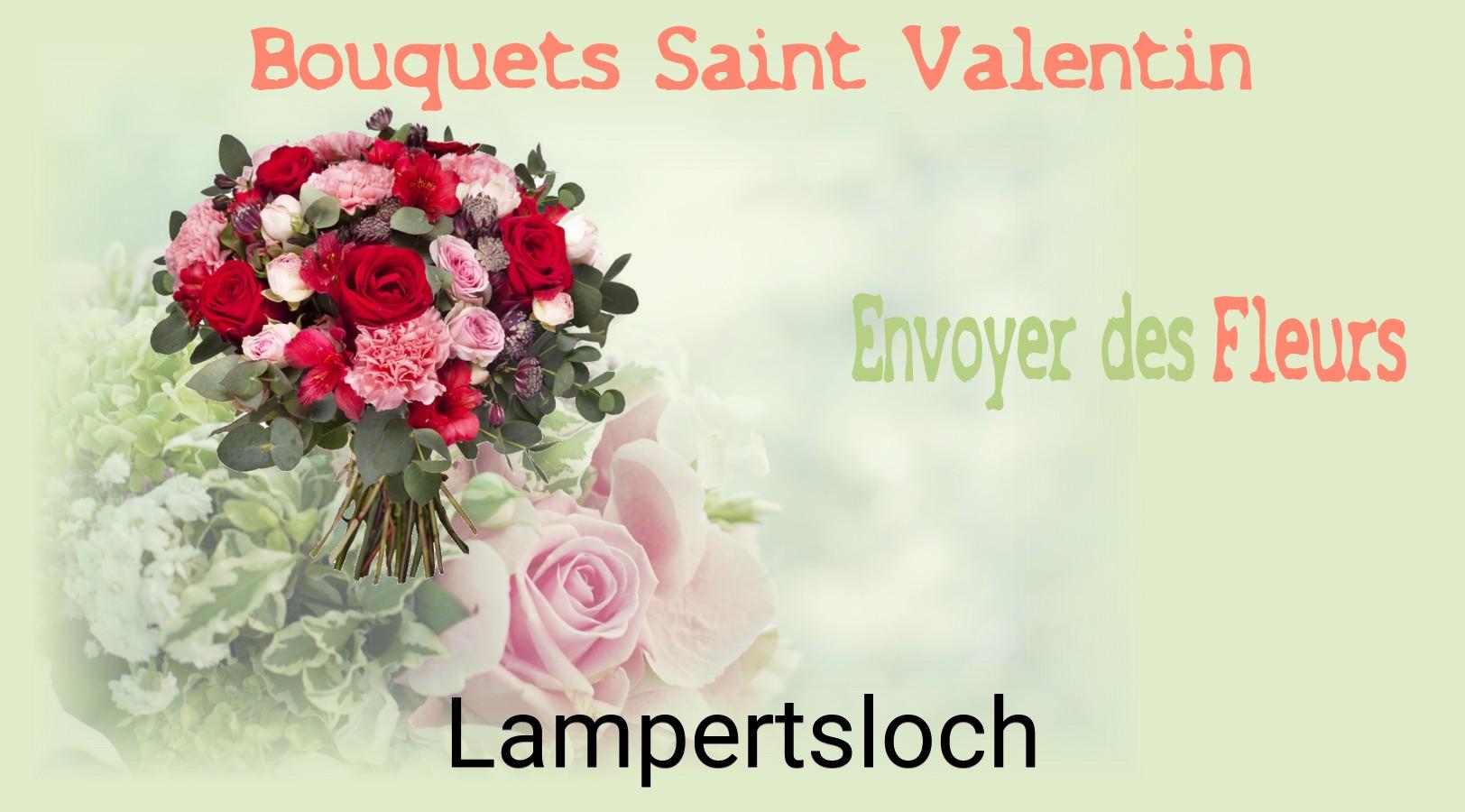 Roses de Saint-Valentin livrées à Lampertsloch
